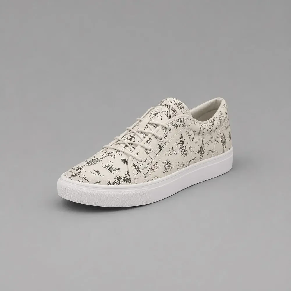HEYDUDE Cody Desert White Black Slip On Sneakers Cactus Men's Size 13 40390-103